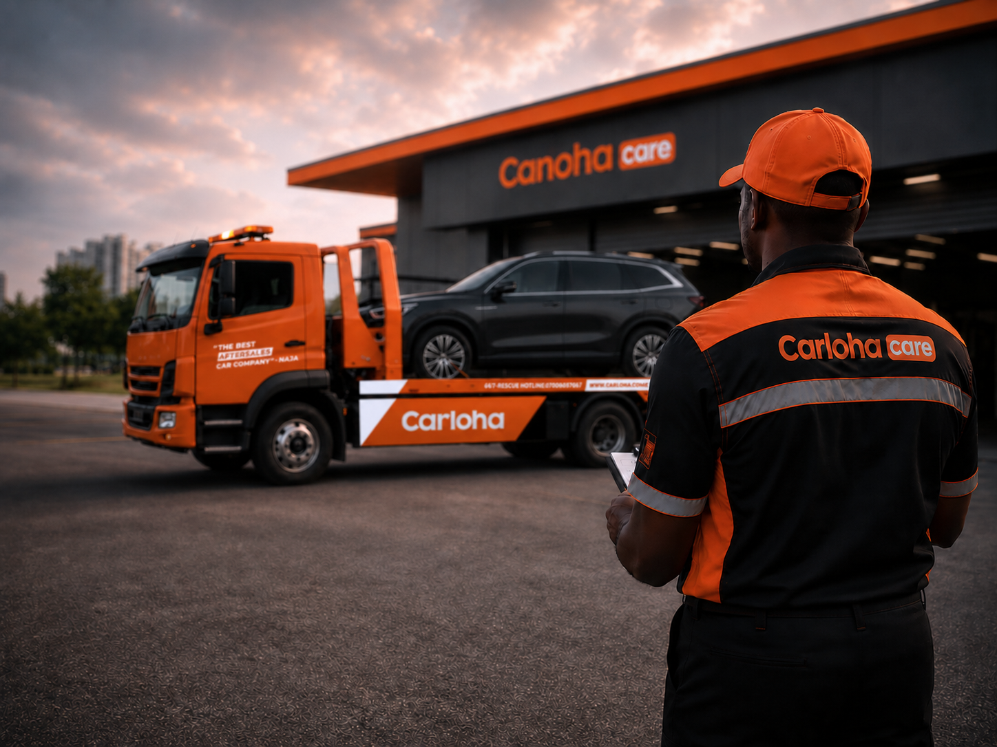 Carloha 667 Rescue vehicles and recovery team